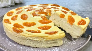 👉 NUR 4 ZUTATEN 👈 mega einfacher Käsekuchen schnell und lecker Rezept  74 [upl. by Johst]