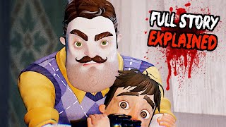 Hello Neighbor 2 FULL STORY amp ENDING EXPLAINED [upl. by Ailemrac]