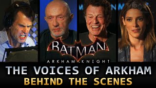 Batman Arkham Knight  The Voices of Arkham Behind the Scenes [upl. by Marrilee618]