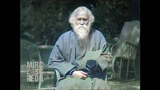 Rabindra Nath Tagore rare video with his own voice 4K 60FPS  Upscaled with AI [upl. by Nashoma]