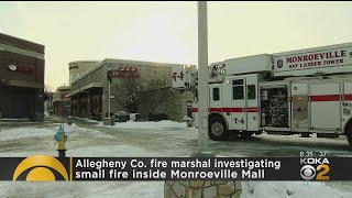 Crews Respond To Fire At Monroeville Mall [upl. by Nomra]