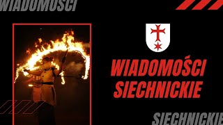 Ognisty pokaz na siechnickim Rynku  WiadomościSiechnickie [upl. by Chew]