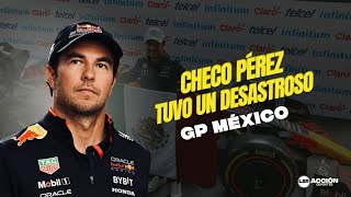 Checo Pérez tuvo un desastroso Gran Premio de México [upl. by Diao474]