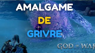 God of war ragnarok  KRATOS VS AMALGAME DE GIVRE [upl. by Gem725]