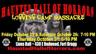 HAUNTED HALL Of HORRORS PROMO VIDEO [upl. by Douglas]