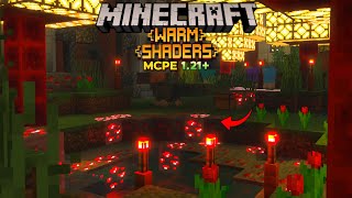 Warm Shaders 121 120 – MCPEBedrock PBR Shader  Uday Gaming [upl. by Nywles]