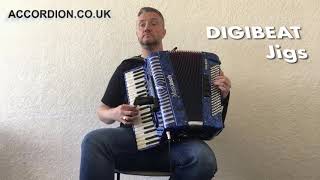 Musictech Digibeat Reedless Accordion  Scottish Jigs Style [upl. by Eilesor419]