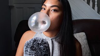 ASMR Gum Chewing Rambles  Mouth Sounds Relaxing [upl. by Seiden502]