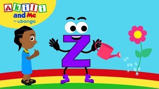 Meet Letter Z  Learn the Alphabet with Akili  Cartoons from Africa for Preschoolers [upl. by Kushner110]