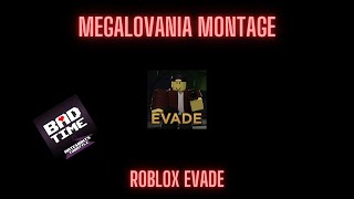 Megalovania  An Roblox Evade Montage [upl. by Gayler]