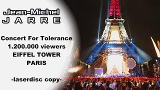 JEAN MICHEL JARRE PARIS EIFFEL TOWER FRANCE upscale 1080p HD [upl. by Inram]