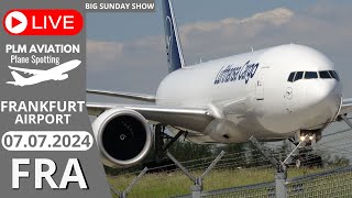 🔴LIVE Plane Spotting at Frankfurt Airport BIG SUNDAY SHOW [upl. by Kurys]