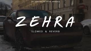 Zehra Slowed  Reverb [upl. by Noirred]