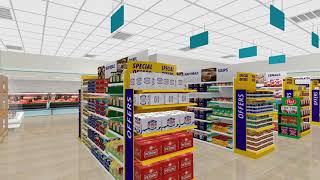 Virtual Shopping demo replicated stores [upl. by Linoel743]