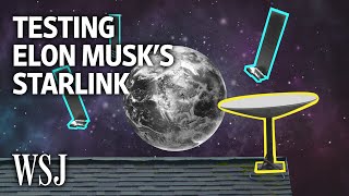 Testing Elon Musk’s Starlink in Rural Washington  WSJ [upl. by Enilatan]