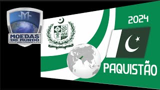 🇵🇰 CÉDULAS DO PAQUISTÃO DE 2024 🇵🇰 [upl. by Laeno]