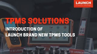 TPMS  LAUNCH Complete TPMS Solutions  LAUNCH [upl. by Savage]