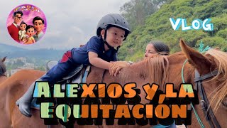 Vlog  Clases de Equitación  Primera competencia de Alexios [upl. by Erodasi185]