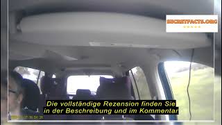 Produktbewertung abask J05 Dashcam Auto 1080P Dash Cam Vorne Innen mit 32GB SDKarte 310° Weitwink [upl. by Adrienne828]