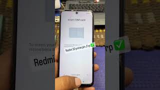 Redmi 10 prime frp done [upl. by Notniuq]