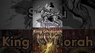 Shimu vs King Ghidorah likesubscribeshortvideoedit1vs1 [upl. by Ilzel]