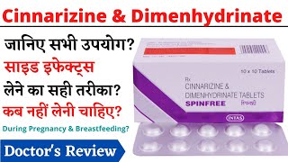 Cinnarizine and Dimenhydrinate Tablets Uses [upl. by Haleak728]