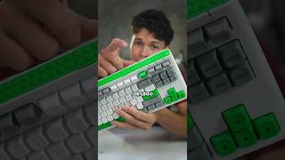 comprei um teclado gamer com parte de LEGO kk… epomaker brick 87 viral keyboard shorts [upl. by Sokil352]