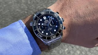 Omega Seamaster Diver 300M Chronograph 44 mm black [upl. by Foster]