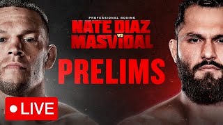 Nate Diaz vs Jorge Masvidal UNDERCARD LIVE [upl. by Canica650]