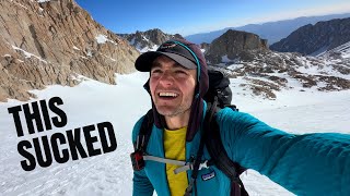 Climbing Mt Whitney In a Day  May 2024 [upl. by Carrol]