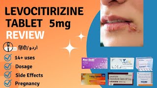 Levocetirizine Dihydrochloride Tablets ip 5mg  Levocetirizine Tablets ip 5mg Uses  Medical Creator [upl. by Eikram880]