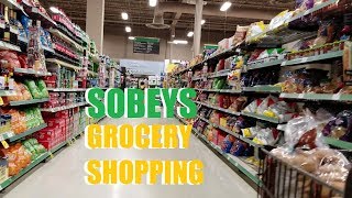 Grocery shopping at Sobeys Moncton  CORALADDICT [upl. by Tippets]