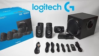 Logitech Z906 51 Surround Sound Speaker System Unboxing [upl. by Tennaj]