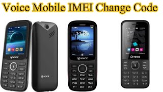 voice mobile imei change code voice all model imei change code 2021 [upl. by Cupo560]