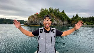 Living on an Isolated Island in Alaska for 7 Days [upl. by Jermain]