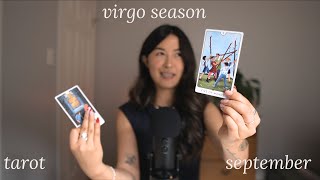 asmr tarot 🧚‍♀️ pick a card for september amp virgo season TIMELESS energy predictions [upl. by Akcemat]