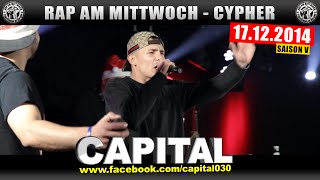 RAP AM MITTWOCH 171214 Die Cypher feat CAPITAL BRA uvm 14 [upl. by Attehcnoc]