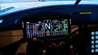 PE DASH Pro  Widescreen Sim Display testing with 911 GT3 [upl. by Kcirrad]