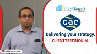 GAC Shipping  Customer Testimonial  Sensys Asset Expert  Fixed Asset Management Software  Sensys [upl. by Kirchner]