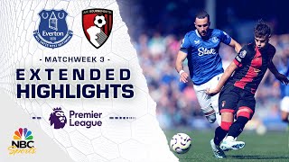 Everton v Bournemouth  PREMIER LEAGUE HIGHLIGHTS  8312024  NBC Sports [upl. by Higginson632]