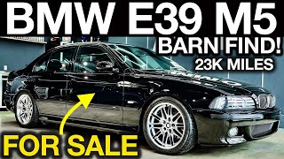 First Wash In 10 Years E39 BMW M5 Barn Find Detail and Restoration For Sale [upl. by Zsa Zsa32]