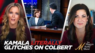 Kamala Literally Glitches on Stephen Colbert While Rambling About Dreams with Batya UngarSargon [upl. by Dera636]