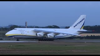 Decolagem do Antonov 124 de ViracoposCampinas [upl. by Annoet677]