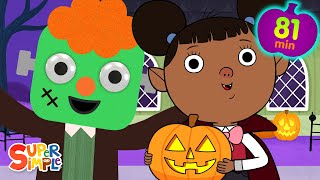 Best of Spooky Season 2024  Halloween Kids Classics  Super Simple Songs [upl. by Erej]