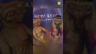 Heidi Klum is spilling the tea behind her ET Halloween costume heidiklumhalloween [upl. by Uase]