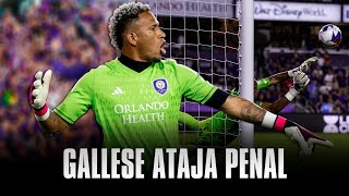 PEDRO GALLESE ATAJA PENAL INCREÍBLE CON ORLANDO CITY [upl. by Willtrude]