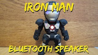 Iron Man BlueTooth Speaker [upl. by Retsim]