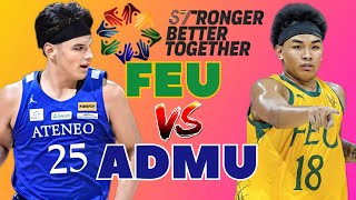 UAAP LIVE  ATENEO vs FEU  2024 UAAP SEASON 87 MENS BASKETBALL LIVE SCORE [upl. by Mehsah825]