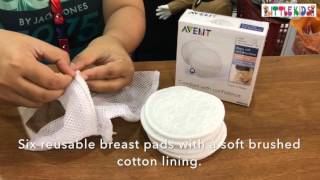 Philips AVENT Washable Breast Pads [upl. by Tloc]