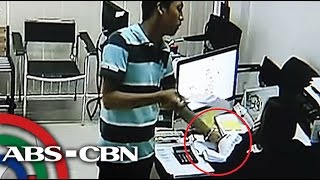 Salisi modus sa opisina sa Ortigas sapul sa CCTV [upl. by Nuahsed]